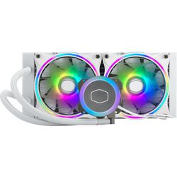 Cooler Master MasterLiquid ML240 Illusion - White - Product Image 1