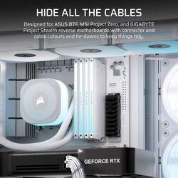 Corsair iCUE Link 4500X LX-R RGB Panoramic Glass - White - Product Image 1