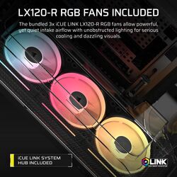 Corsair AIR 5400 LX-R RGB LINK - Black - Product Image 1
