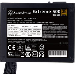 SilverStone Extreme 500 Bronze - Product Image 1