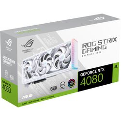 ASUS GeForce RTX 4080 ROG Strix - White - Product Image 1