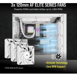 Corsair iCUE H150i RGB ELITE - White - Product Image 1