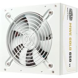 Cooler Master MWE Gold V3 - ATX 3.1 650 - White - Product Image 1