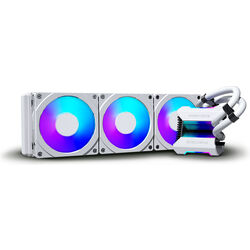 Phanteks Glacier One 360MPH HALOS D-RGB - White - Product Image 1