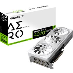 Gigabyte GeForce RTX 4070 Ti SUPER AERO OC - White - Product Image 1