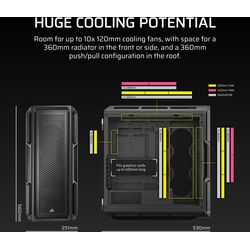 Corsair 5000T - Black - Product Image 1