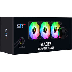 CiT Pro Glacier ARGB Infinity - Black - Product Image 1