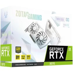 Zotac GAMING GeForce RTX 3070 Twin Edge OC - White - Product Image 1