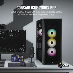 Corsair iCUE 7000X RGB - Black - Product Image 1