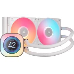 Corsair iCUE LINK TITAN 240 RX LCD RGB - White - Product Image 1