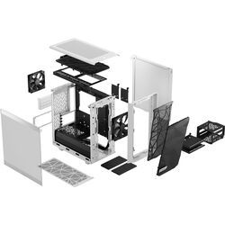 Fractal Design Meshify 2 Mini - White - Product Image 1