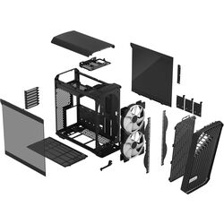 Fractal Design Torrent Compact - RGB - Black - Product Image 1