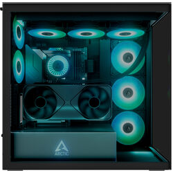 Arctic Xtender - Vertical GPU - Black - Product Image 1