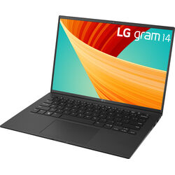 LG gram 14 - 14Z90R-K.AA78A1 - Black - Product Image 1