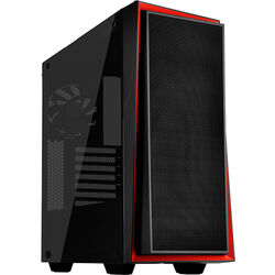 SilverStone Redline RL06BR-GP - Black/Red - Product Image 1