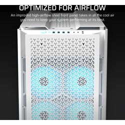 Corsair iCUE LINK 9000D RGB AIRFLOW - White - Product Image 1