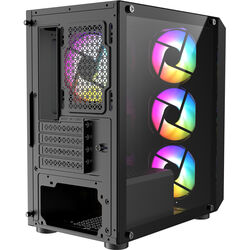 GameMax Icon Black - w/ 4 Fans - Product Image 1