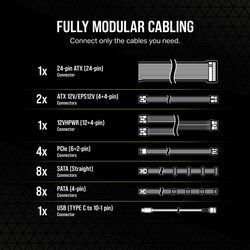 Corsair HX1200i - ATX 3.1 - Product Image 1