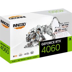 Inno3D GeForce RTX 4060 TWIN X2 OC - White - Product Image 1