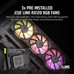 Corsair iCUE LINK 3500X RGB - Black - Product Image 1