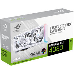 ASUS GeForce RTX 4080 Strix Gaming OC - White - Product Image 1