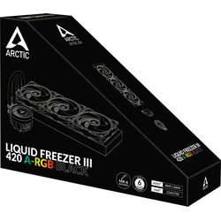 Arctic Liquid Freezer III 420 ARGB - Black - Product Image 1