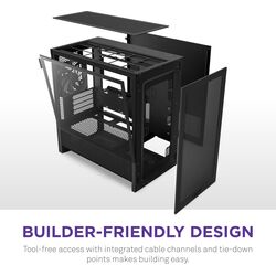 NZXT H3 Flow - Black - Product Image 1