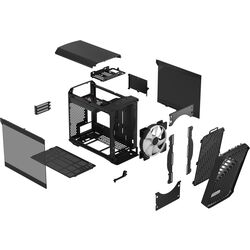 Fractal Design Torrent Nano - RGB - Black - Product Image 1