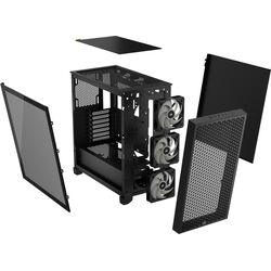 Corsair 3000D RGB Airflow - Black - Product Image 1