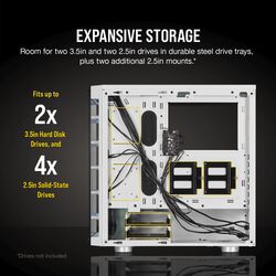 Corsair iCUE 465X RGB - White - Product Image 1