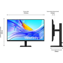 Samsung ViewFinity S8 - LS27D800UAUXXU - Product Image 1