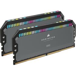 Corsair Dominator Platinum RGB - AMD EXPO - Grey - Product Image 1