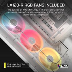 Corsair AIR 5400 LX-R RGB LINK - White - Product Image 1