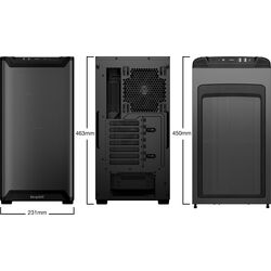 be quiet! Pure Base 501 Airflow - Black - Product Image 1