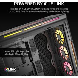 Corsair 5000T LX RGB - Black - Product Image 1