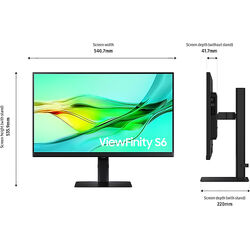 Samsung ViewFinity S6 LS24D600UAUXXU - Product Image 1