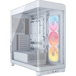 Corsair iCUE Link 4500X LX-R RGB Panoramic Glass - White - Product Image 1