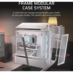 Corsair FRAME 4000D RS ARGB - White - Product Image 1