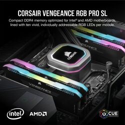 Corsair Vengeance RGB PRO SL - Black - Product Image 1