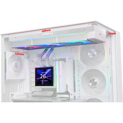 Lian-Li HydroShift II LCD-S 360CL - White - Product Image 1