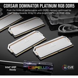 Corsair Dominator Platinum RGB - White - Product Image 1