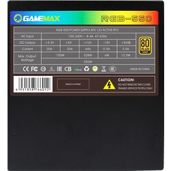 GameMax GM550 RGB - Product Image 1