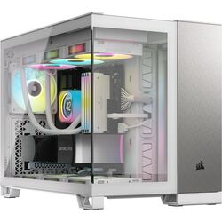 Corsair 2500X - Dual Chamber - White/Gray Aluminum - Product Image 1