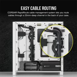 Corsair iCUE 4000D RGB AIRFLOW - w/ 3x AF120 - White - Product Image 1