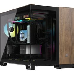 Corsair 2500X - Dual Chamber - Black/Walnut Wood - Product Image 1