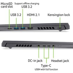 Acer Swift X 16 OLED - SFX16-61G-R0AT - Grey - Product Image 1