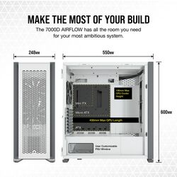 Corsair 7000D Airflow - White - Product Image 1