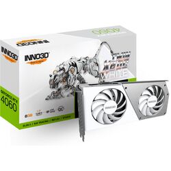 Inno3D GeForce RTX 4060 TWIN X2 OC - White - Product Image 1