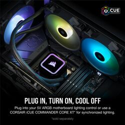 Corsair iCUE H100x RGB ELITE - Product Image 1