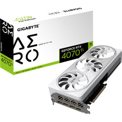 Gigabyte GeForce RTX 4070 Ti AERO OC V2 - White - Product Image 1